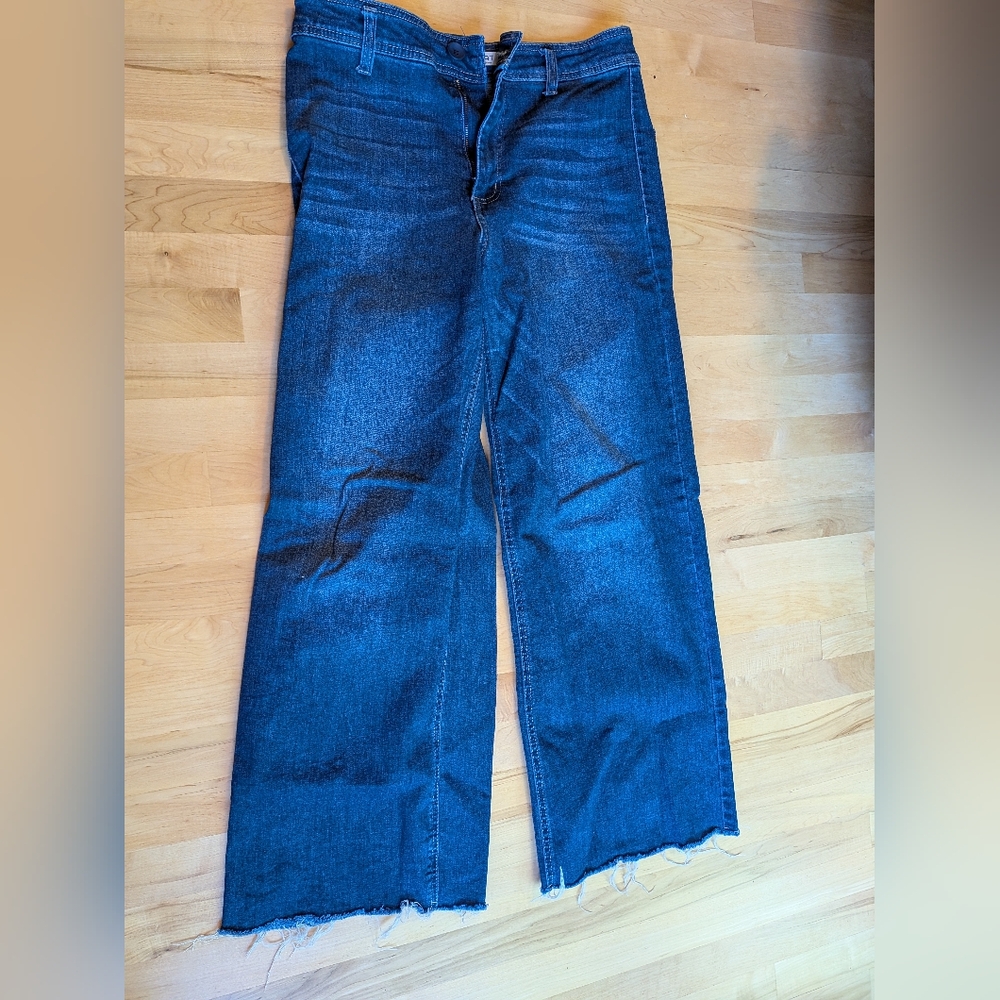 Oat New York Blue Wide Leg Jeans
